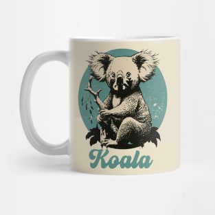 Retro Vintage Australian Koala Mug